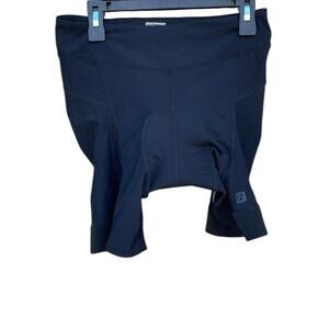 Bontrager fitted black bike cycling shorts padded size medium